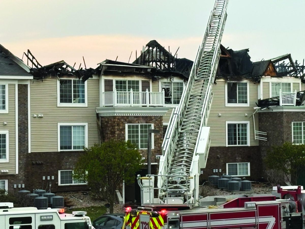 Apartment fire affects English instructor