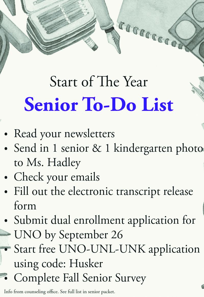 East seniors share their goals for this school year